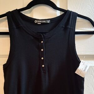 Crown Jewel Midnight Black Sleeveless Top